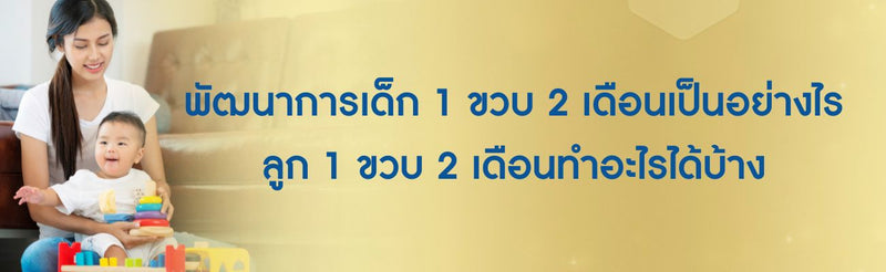 พัฒนาการเด็ก 1 ขวบ 2 เดือน
