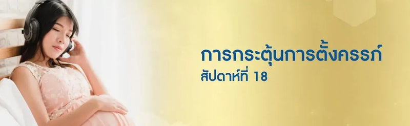การกระตุ้นครรภ์ สัปดาห์ที่ 18