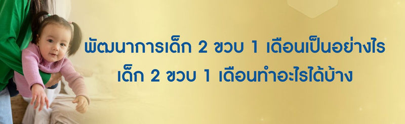พัฒนาการเด็ก 2 ขวบ 1 เดือน