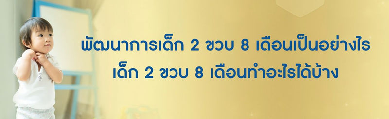 พัฒนาการเด็ก 2 ขวบ 8 เดือน