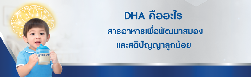 DHA คืออะไร รู้จักสารอาหารเพื่อพัฒนาสมองและสติปัญญาลูกน้อย
