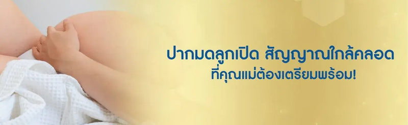 ปากมดลูกเปิด
