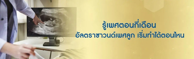 รู้เพศตอนกี่เดือน