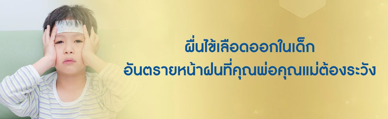 ผื่นไข้เลือดออกในเด็ก อันตรายหน้าฝนที่คุณพ่อคุณแม่ต้องระวัง