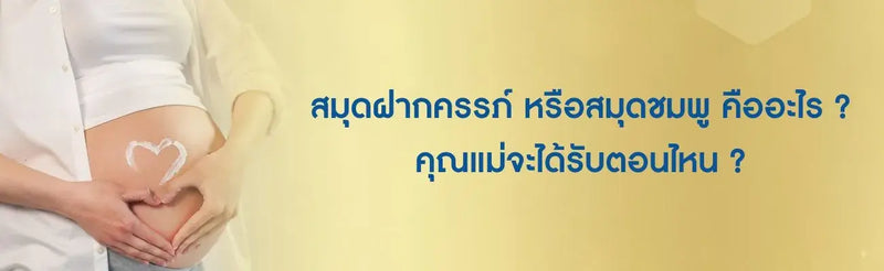 สมุดฝากครรภ์ หรือสมุดชมพู คืออะไร คุณแม่จะได้รับตอนไหน