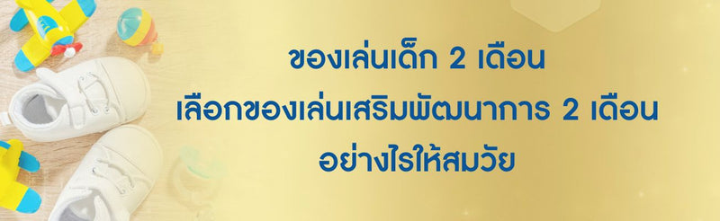 ของเล่นเด็ก 2 เดือน