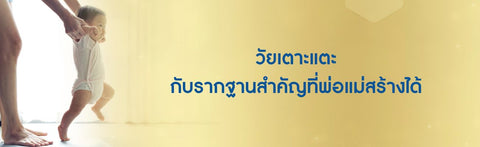 วัยเตาะแตะ กับรากฐานสำคัญที่พ่อแม่สร้างได้