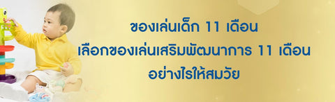 ของเล่นเด็ก 11 เดือน เลือกของเล่นเสริมพัฒนาการ 11 เดือนอย่างไรให้สมวัย